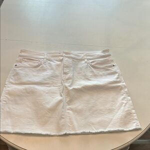 Tommy Bahama White Mini Skirt